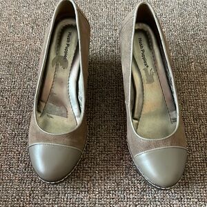 Leather/suede Hush Puppies Wedges